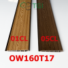 Lam gỗ nhựa Composite ngoài trời OW160T17 - Hình ảnh 2