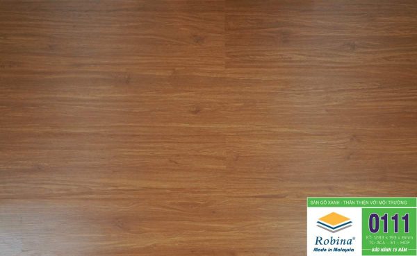 Sàn gỗ Robina O111 (8mm bản lớn)