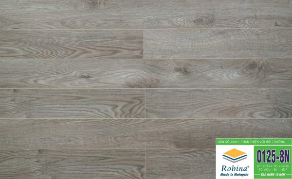 Sàn gỗ Robina O125 (8mm bản nhỏ)