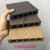 Sàn gỗ nhựa ngòi trời D140H25 lỗ vuông - Hình ảnh 2