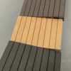 Sàn gỗ nhựa ngòi trời D140H25 lỗ vuông - Hình ảnh 4