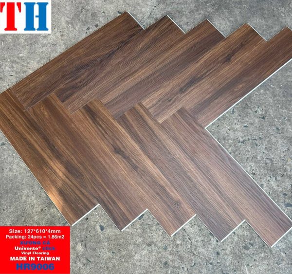 Sàn nhựa hèm khóa xương cá HR9006