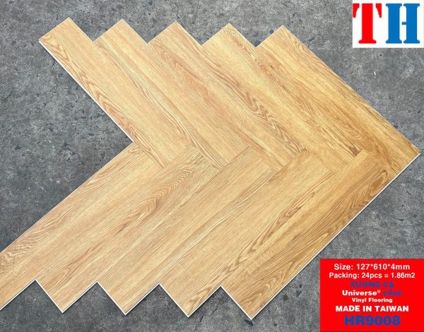 Sàn nhựa hèm khóa xương cá HR9008