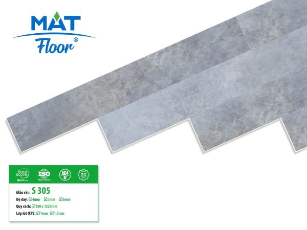 Sàn nhựa hèm khóa Matfloor S305