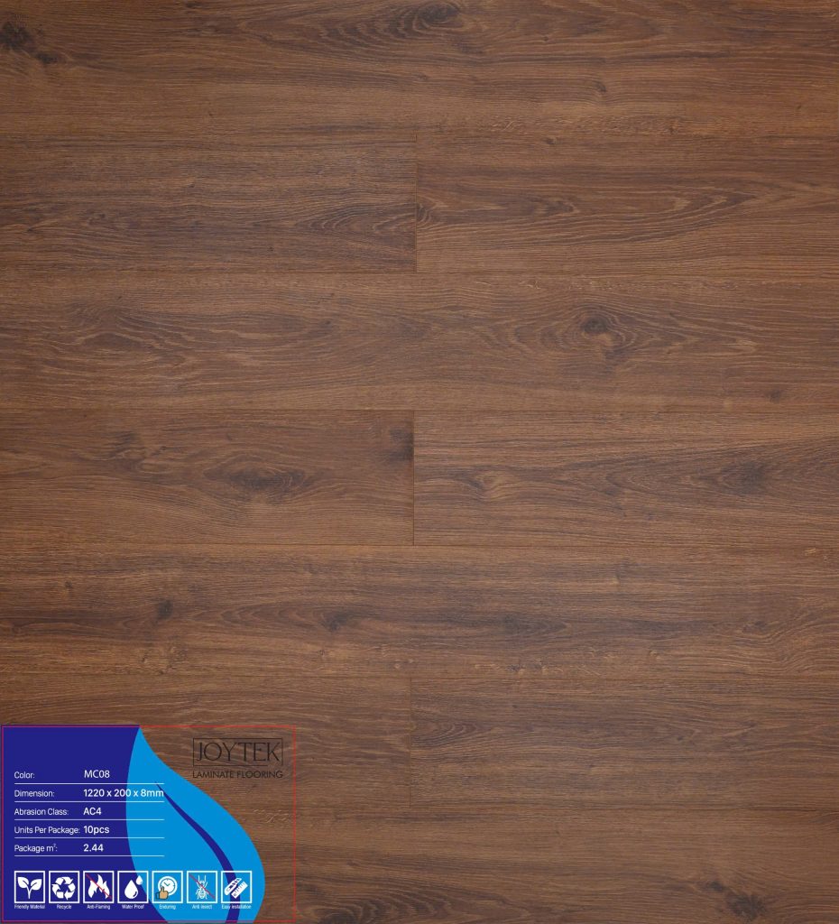 Sàn gỗ Joytek cốt nâu MC08
